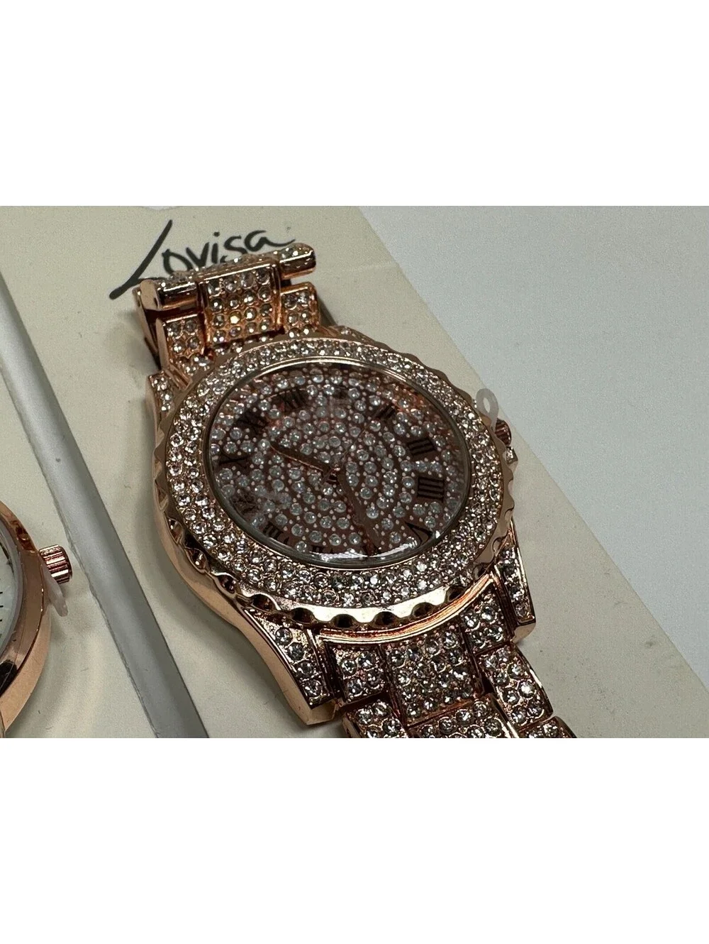 3 Lovisa Watches Female Women Rose Gold Tone Silver Tone Bling